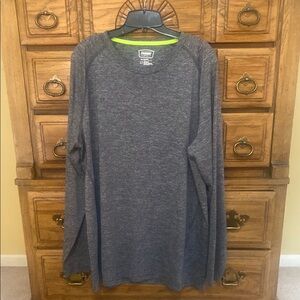 The Foundry Supply Co. Men's Long Sleeve Shirt Shirt Gray Size XLT